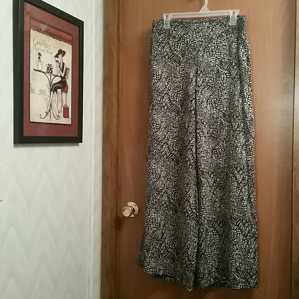 Wide Leg Palazzo Pants